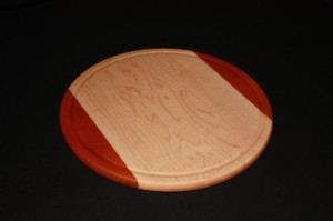 Large Wooden Round Bread Cutting Board