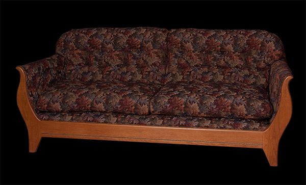Custom Wooden Empire Sofa from Vermont
