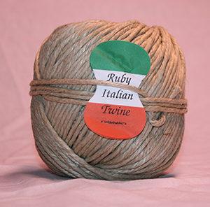 Ruby Italian Jute Spring Twine - 1 lb